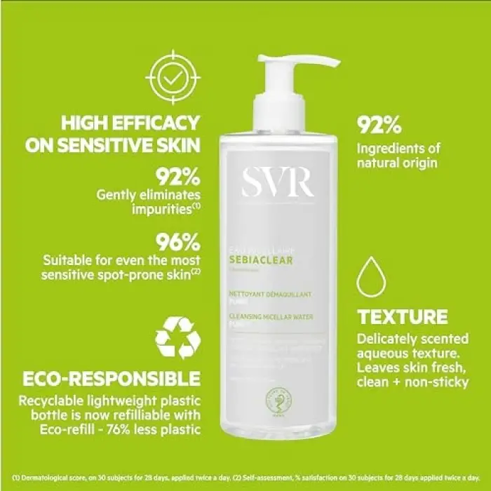 Sebiaclear Eau Micellaire, 400 ml