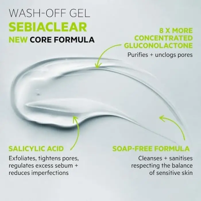 Sebiaclear Gel Moussant 400 ml