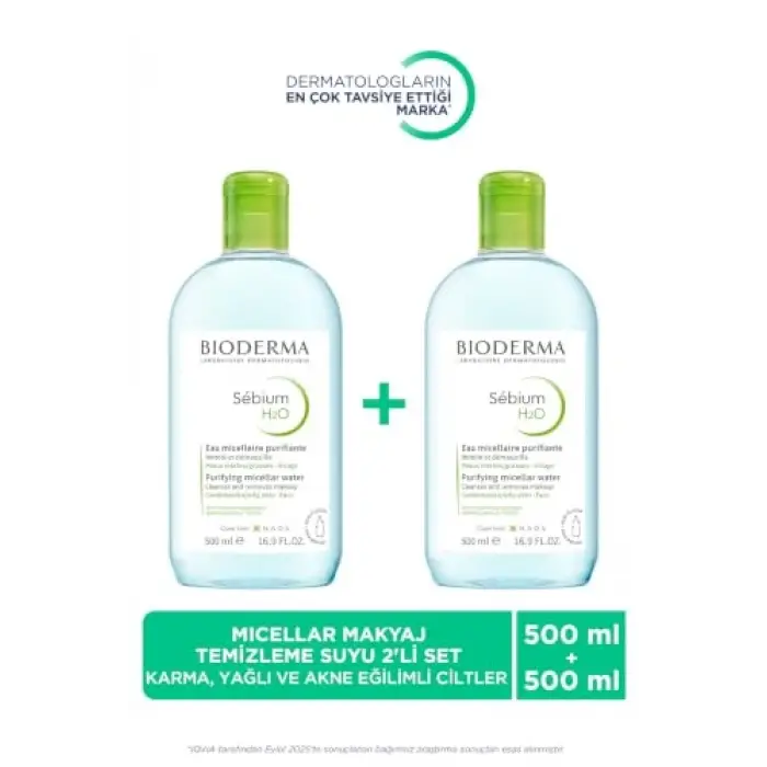 Sebium H2O 500 ml İkiz Set