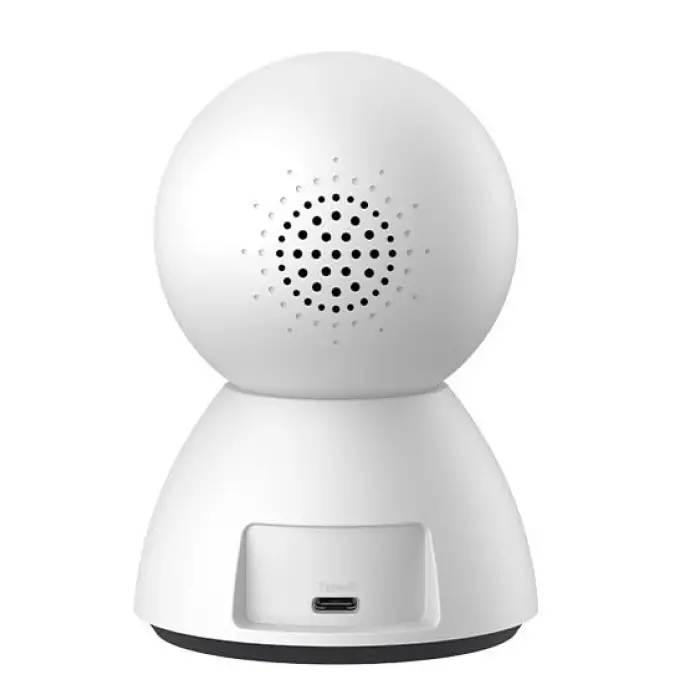 Security P1 İç Mekan Wi-Fi Kamera, AI Algılama, 360° Pan, Gece Görüşü, 256 GBa Kadar MicroSD ve Google ve Alexa ile Çalışır,Yapay Zeka Hareket Algılama,Bebek Ağlaması Algılama,Çift Yönlü Ses