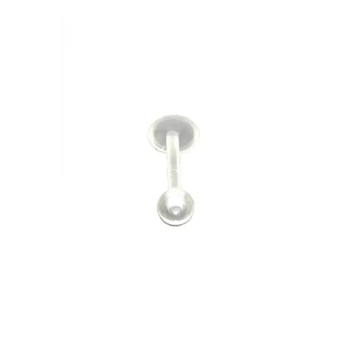 Şeffaf 8 MM Bioplast Labret Piercing