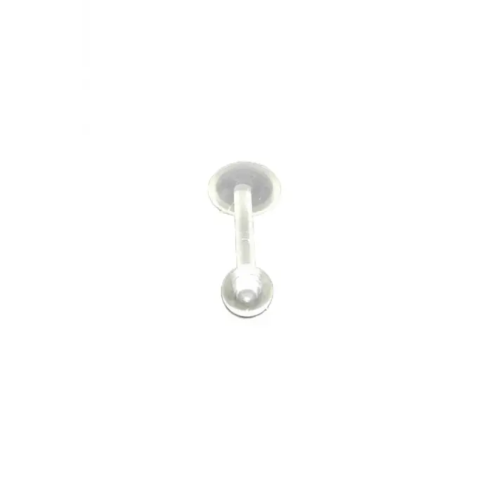 Şeffaf 8 MM Bioplast Labret Piercing