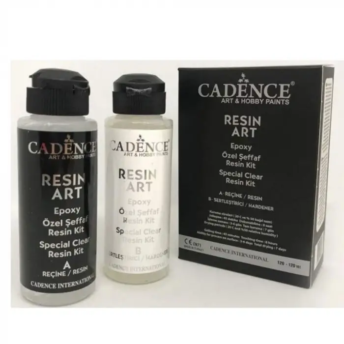 Şeffaf Epoksi Reçine Kit 120 ml+120 ml
