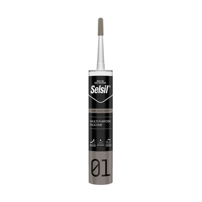 Şeffaf Genel Amaçlı Silikon 280 g