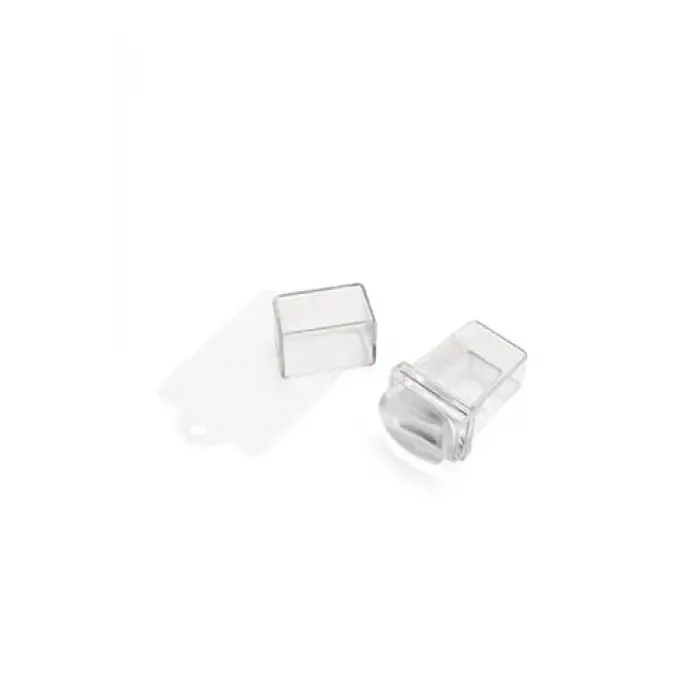 Şeffaf kapaklı silikon stamping aparatı