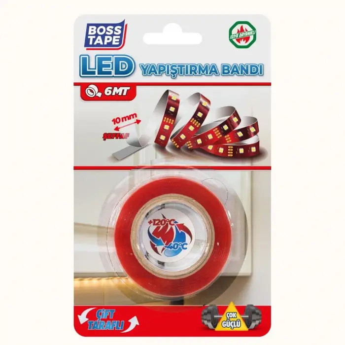 Seffaf, LED Serit Yapistirma Bandi