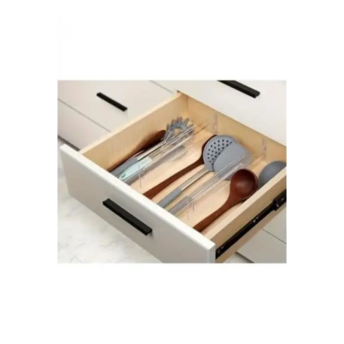 Şeffaf Plastik Modüler Çekmece Düzenleyici, 3 Parça