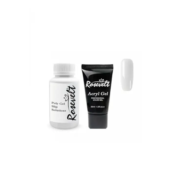 Şeffaf Poly Gel 30ml + Slip Sıvısı