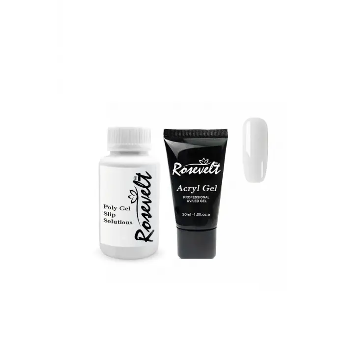 Şeffaf Poly Gel 30ml + Slip Sıvısı