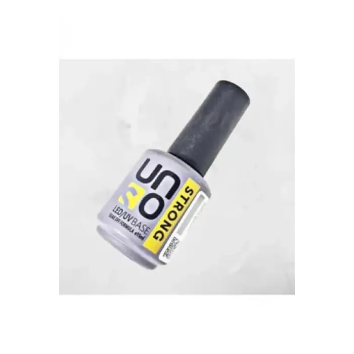 Şeffaf Uno Strong Base Coat alt kat tırnak ürünü, 15 ml