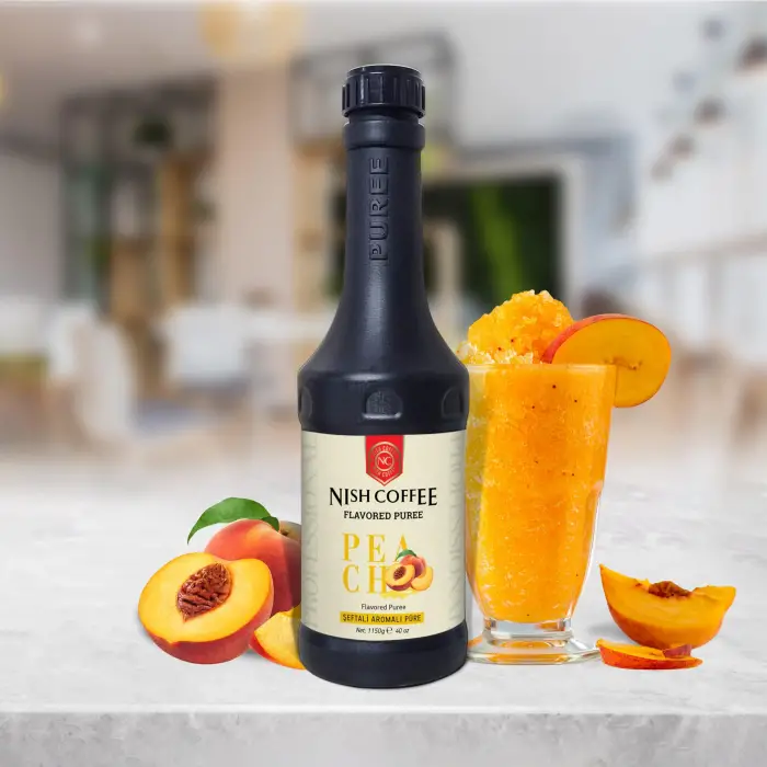 Şeftali aromalı püre sos 1.150 g