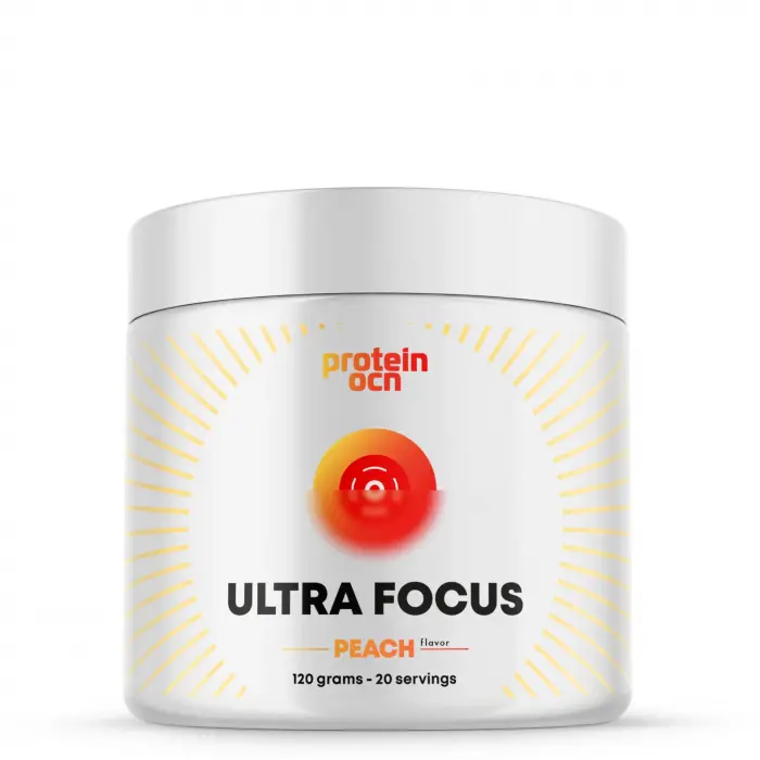 Şeftali Aromalı Ultra Focus 120g, 20 Servis