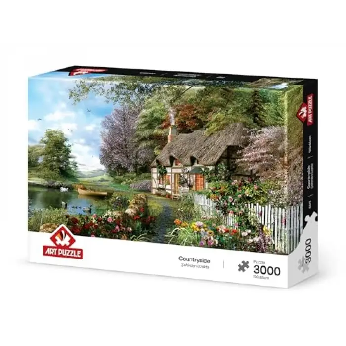 Şehirden Uzakta 3000 Parça Puzzle