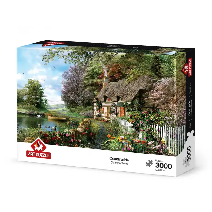 Şehirden Uzakta 3000 Parça Puzzle