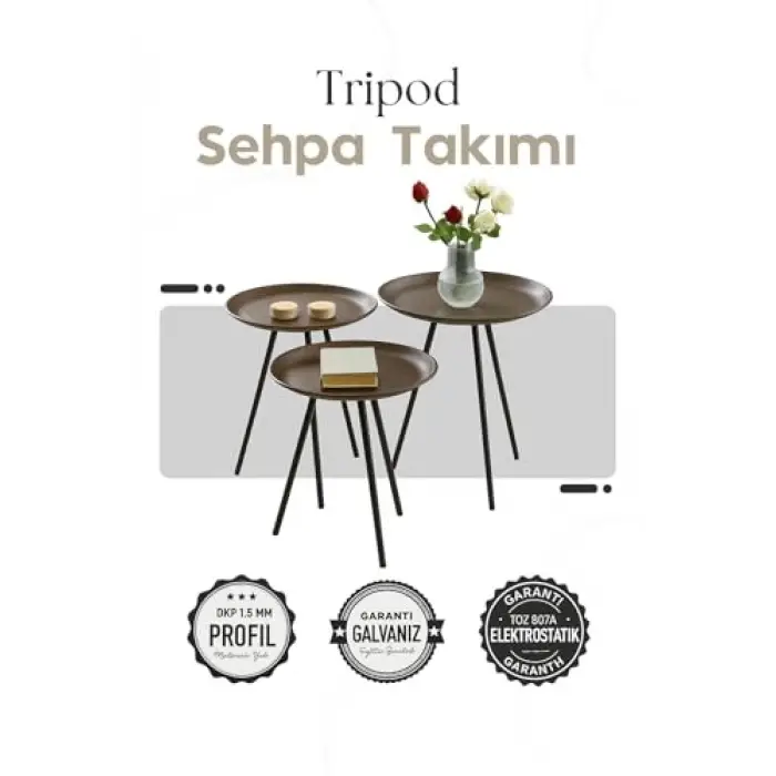 Sehpa, Tripod 3lü