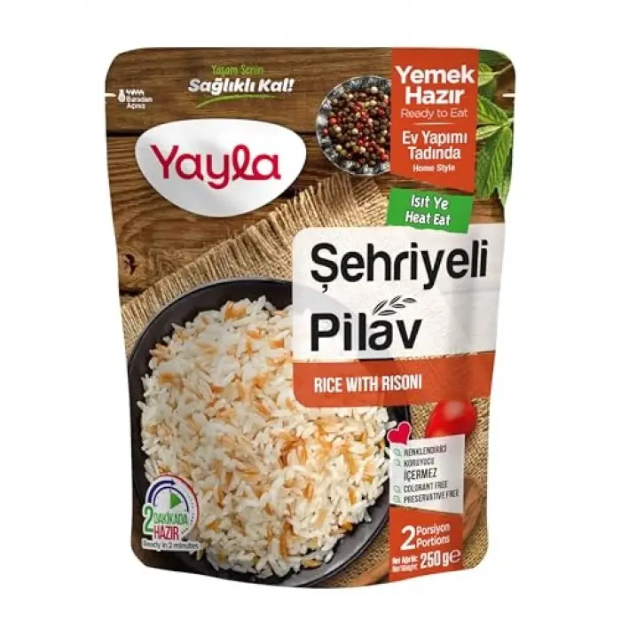 Şehriyeli Pirinç Pilavı, 250 g Tekli Paket