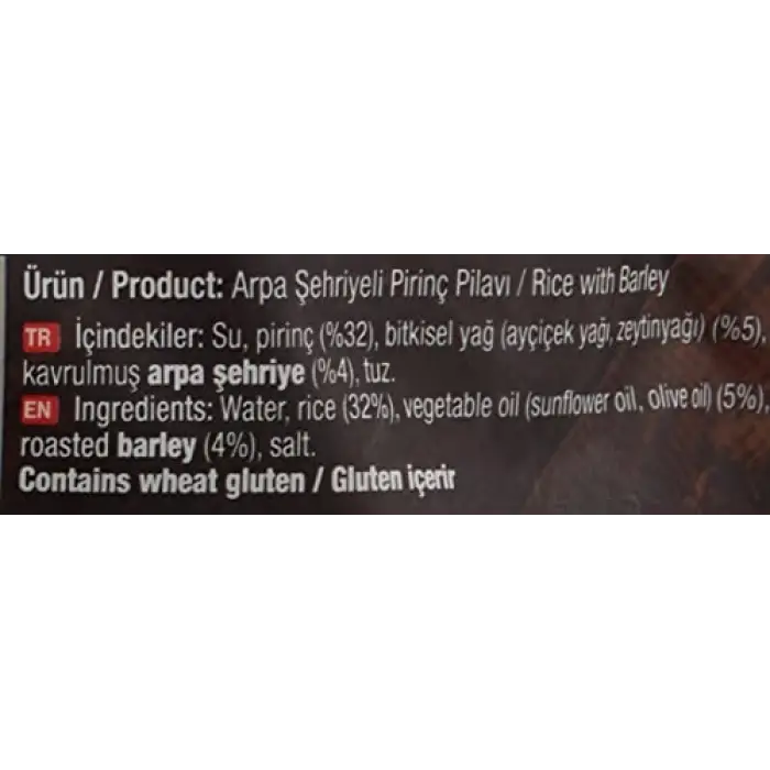 Şehriyeli Pirinç Pilavı, 250 g Tekli Paket