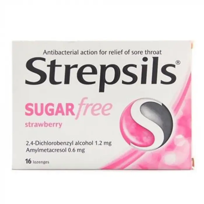 Şekersiz Çilek Aromalı 16 Pastıl