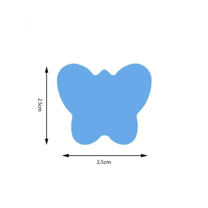 Şekilli Delgeç Kelebek 2.5 cm KM8810