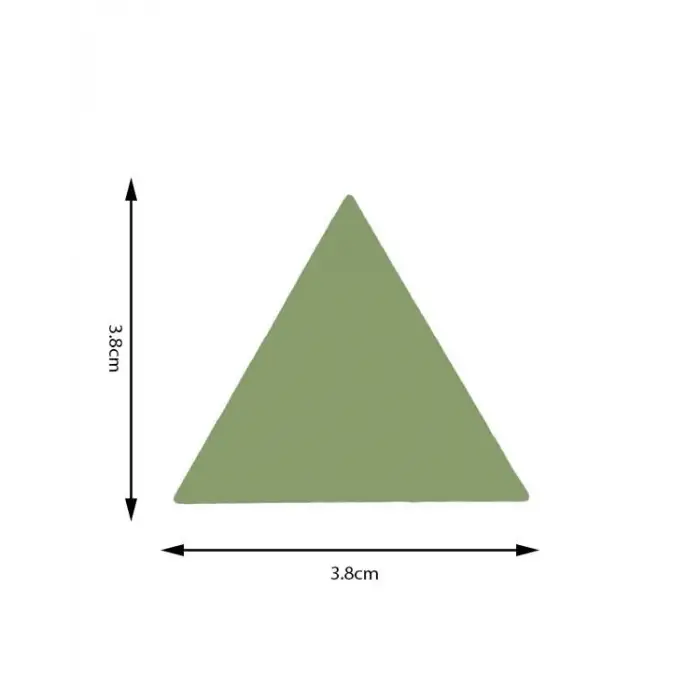 Şekilli Delgeç Üçgen 3.8 cm KM8815