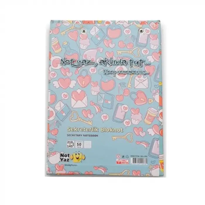 SEKRETERLİK BLOKNOT (PEMBE)