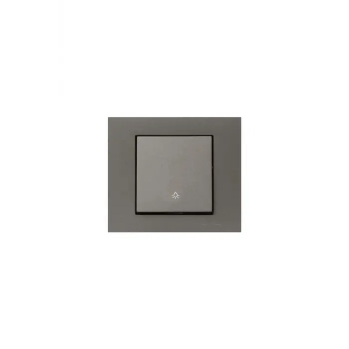 Seldur Grano antrasit light anahtar ve çerçeve