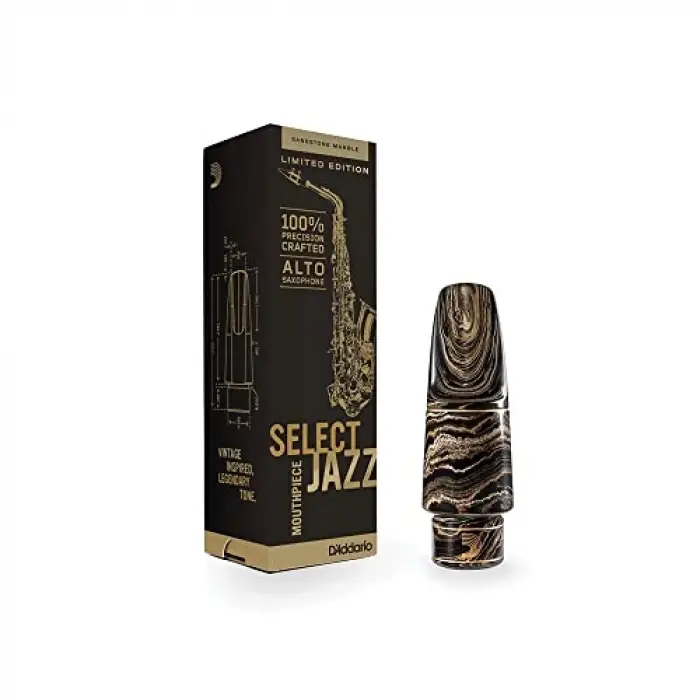 Select Jazz Marble Altsaksafon Ağızlığı, D5M, 1,86 mm
