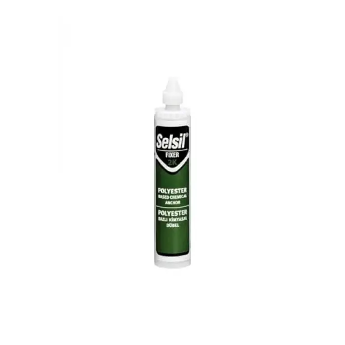 Selsil 2k Polyester Bazlı Kimyasal Dübel., 300 Ml