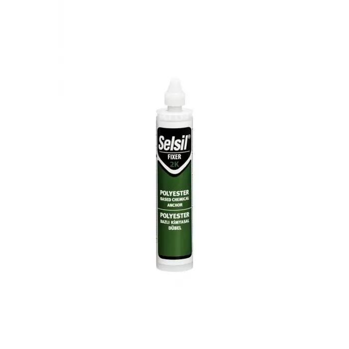 Selsil 2k Polyester Bazlı Kimyasal Dübel., 300 Ml