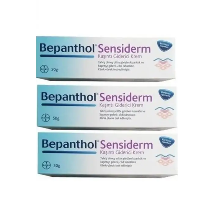 Sensiderm Krem 50 gr 3 Adet P07343