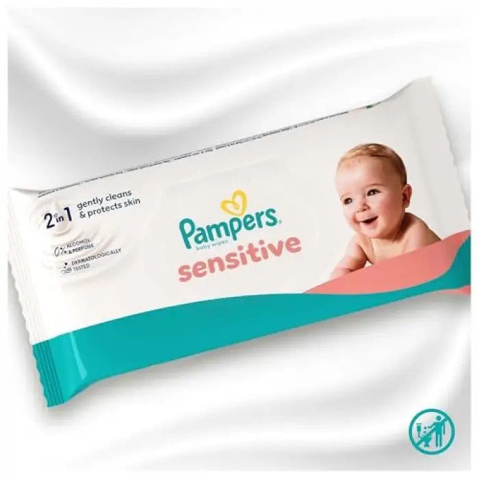 Sensitive Bebek Islak Havlu, 12 Paket, 960 Yaprak