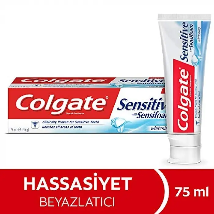 Sensitive Sensifoam Beyazlatıcı Diş Macunu 75 ml