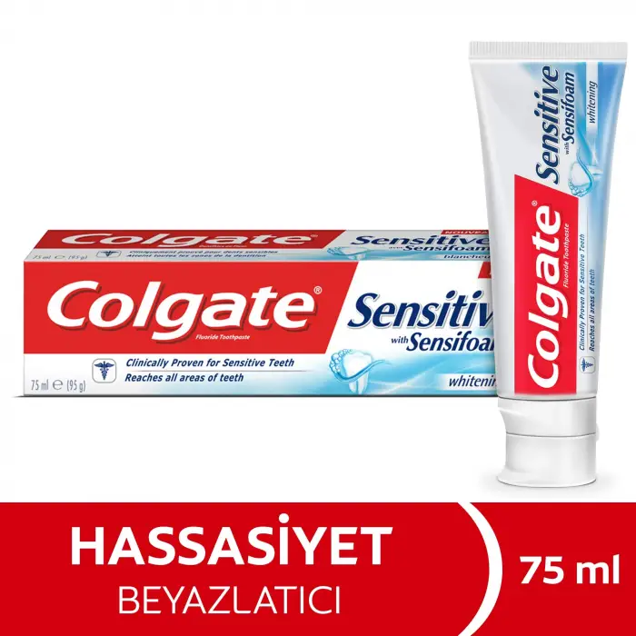 Sensitive Sensifoam Beyazlatıcı Diş Macunu 75 ml
