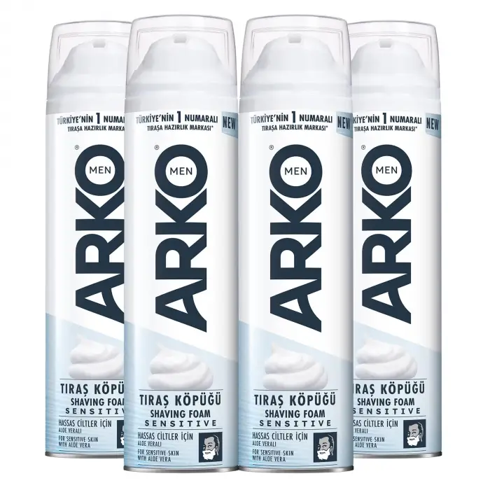 Sensitive Tıraş Köpüğü 4x200 ml