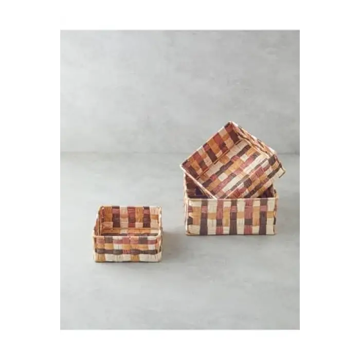 Sepet, Modern Square Kağıt İp Kahve