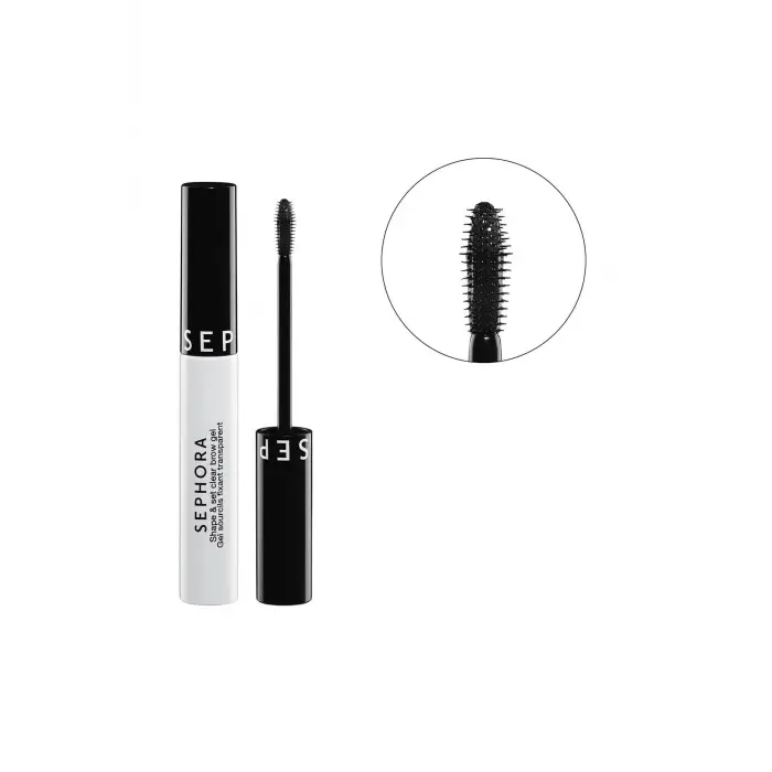 Sephora Shape & Set Clear Brow Gel - Şeffaf Kaş Sabitleme Jeli 7 Ml