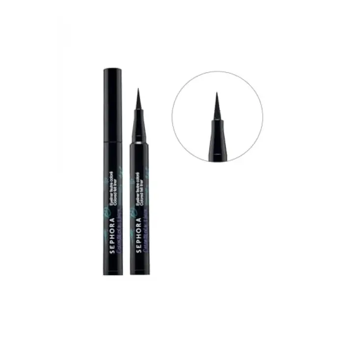 Sephora Waterproof Colored Felt Liner - Eyeliner Ink Splash 0.6 Ml/Vegan
