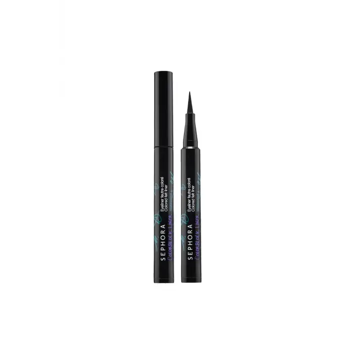 Sephora Waterproof Colored Felt Liner - Eyeliner Ink Splash 0.6 Ml/Vegan
