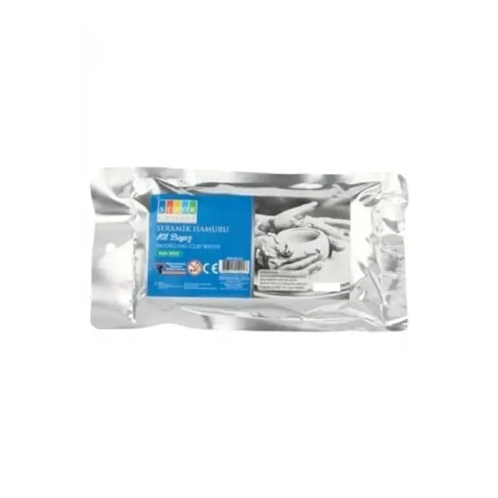 Seramik Kil Beyaz, 500 G