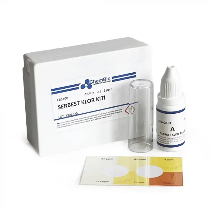 Serbest Klor Test Ölçüm Kiti
