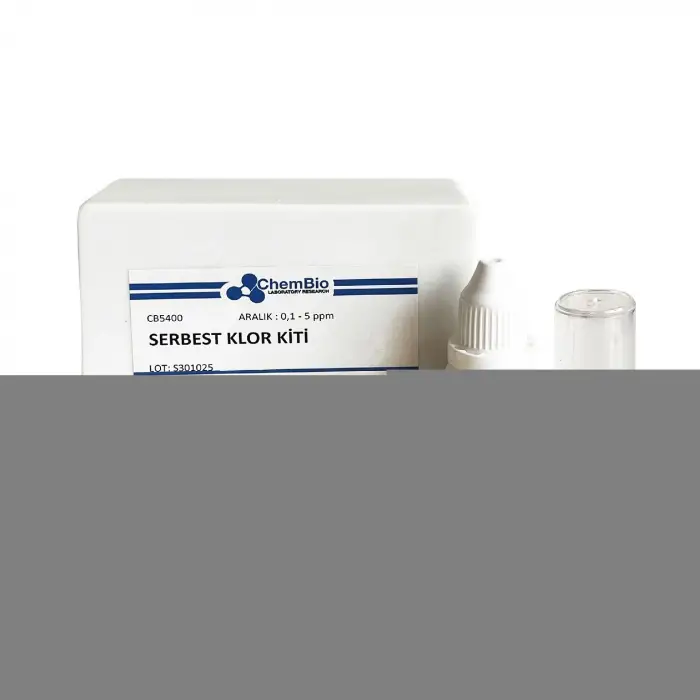 Serbest Klor Test Ölçüm Kiti