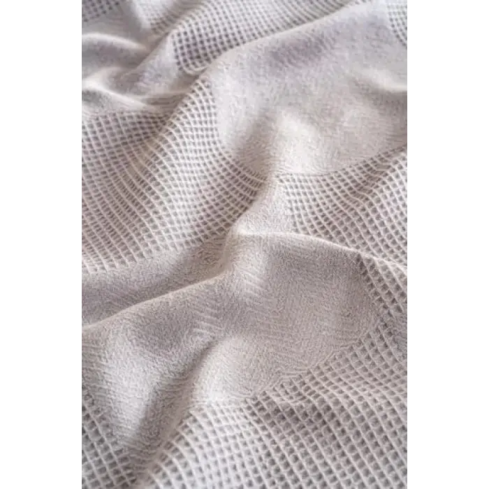 Serenity 200X220 Çift Kişilik Pike, Gri