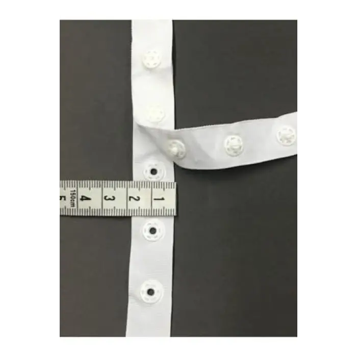 Şerit Çıtçıt 1 Metre Beyaz