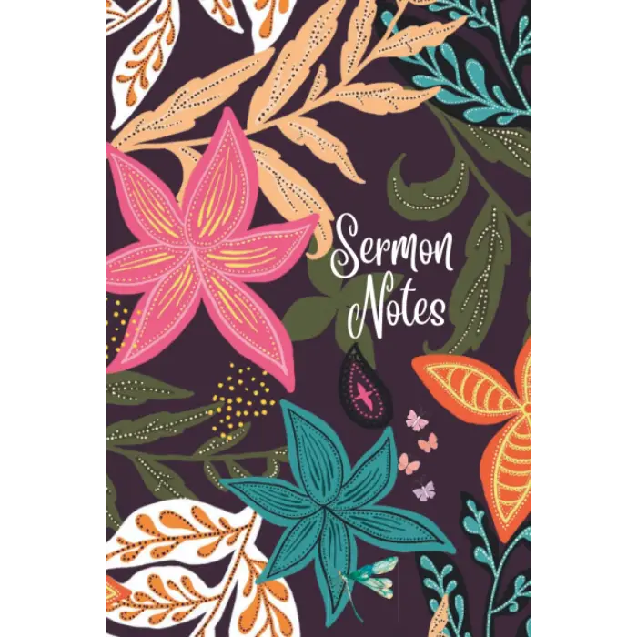 Sermon Notes Journal: Two Years Worth of Space to Record & Reflect