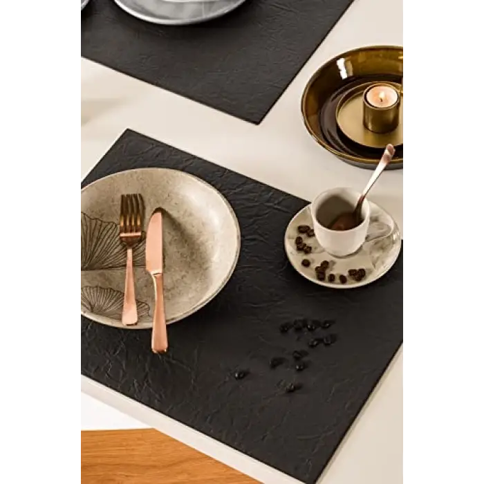 Servis Altlığı Krep, 33X45 Cm, Konyak