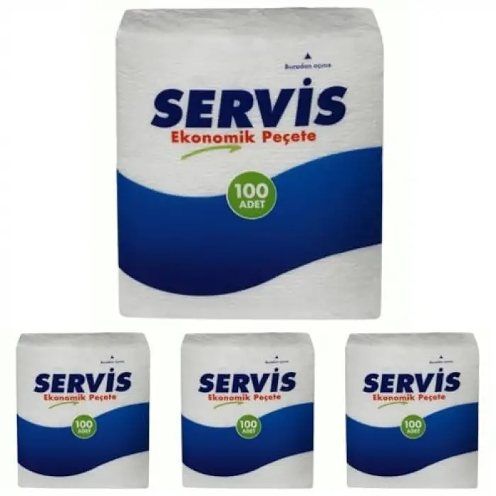 Servis Peçetesi, 100lü