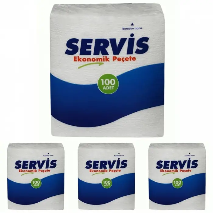 Servis Peçetesi, 100lü