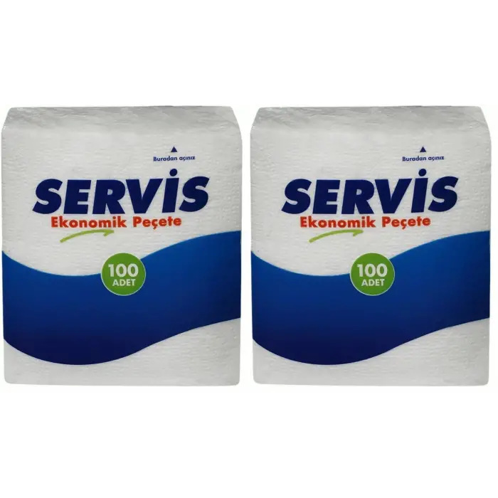 Servis Peçetesi, 100lü