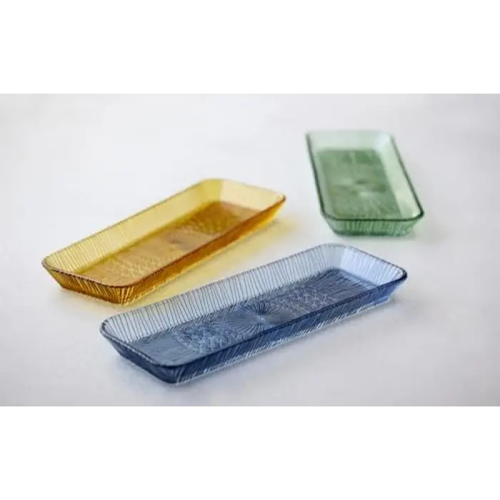 Servis Tabağı Dikdörtgen Amber 38 X 14 X 3 Cm