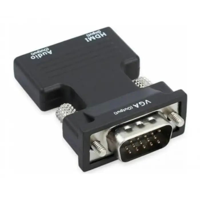 Ses Destekli HDMI To VGA Dönüştürücü Adaptör